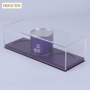 专业有机玻璃加工厂定制亚克力高端茶叶收纳盒